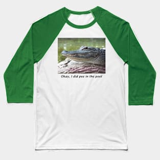 Gator Confession Baseball T-Shirt